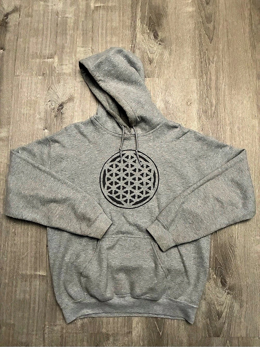 Flower of Life Hoodie Size M